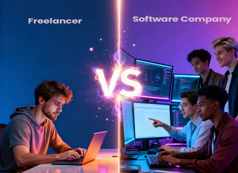 Software Company vs Freelancer? Smart Choice Guide