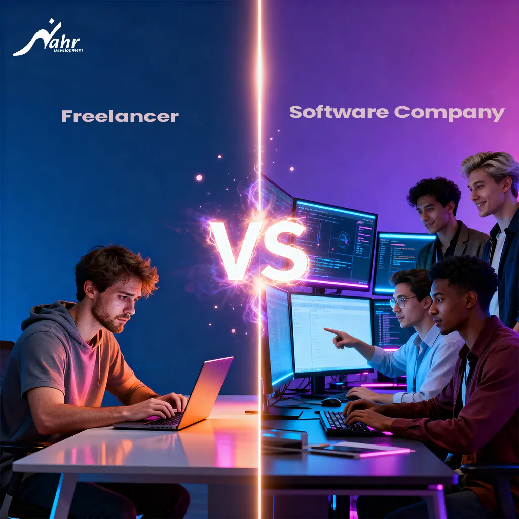 شركة برمجة أم Freelancer؟ القرار الذكي لنجاحك