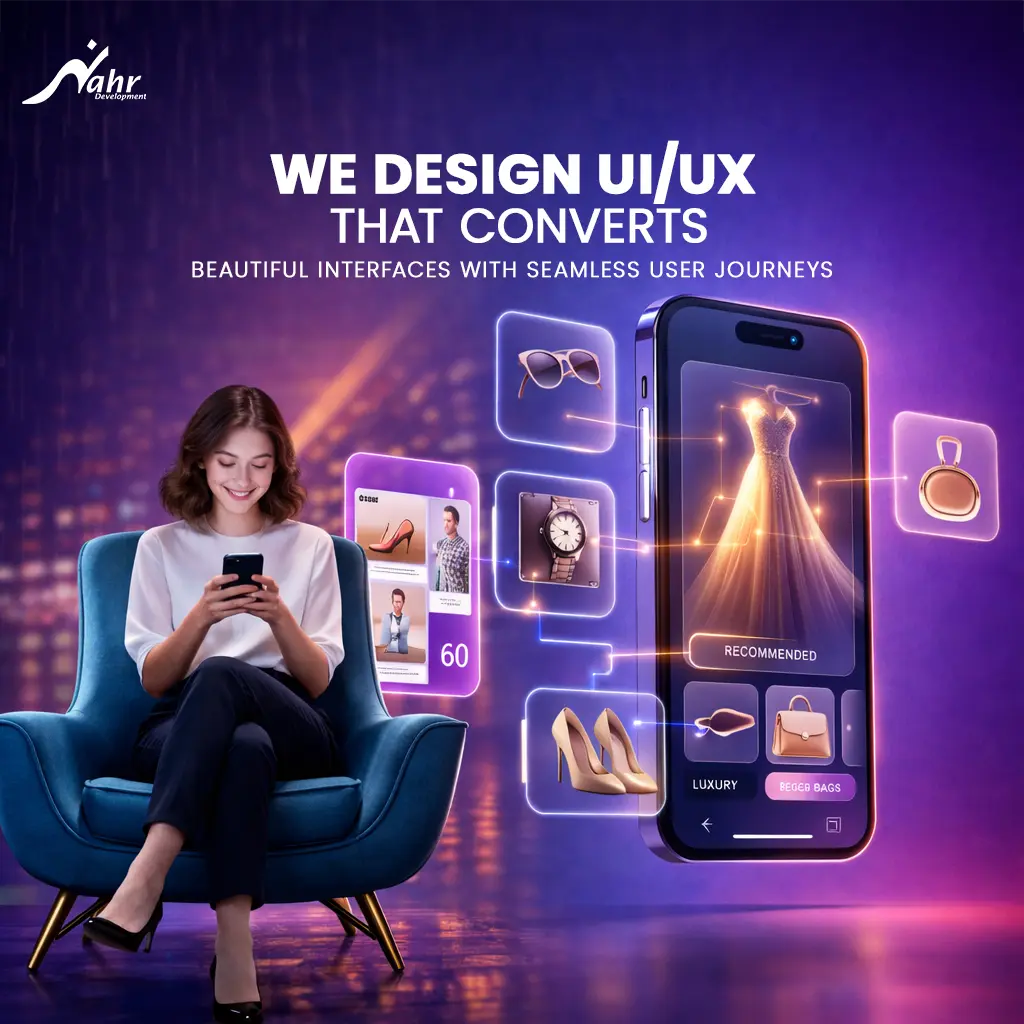 تصميم UI UX: كيف يزيد التحويلات بشكل احترافي؟