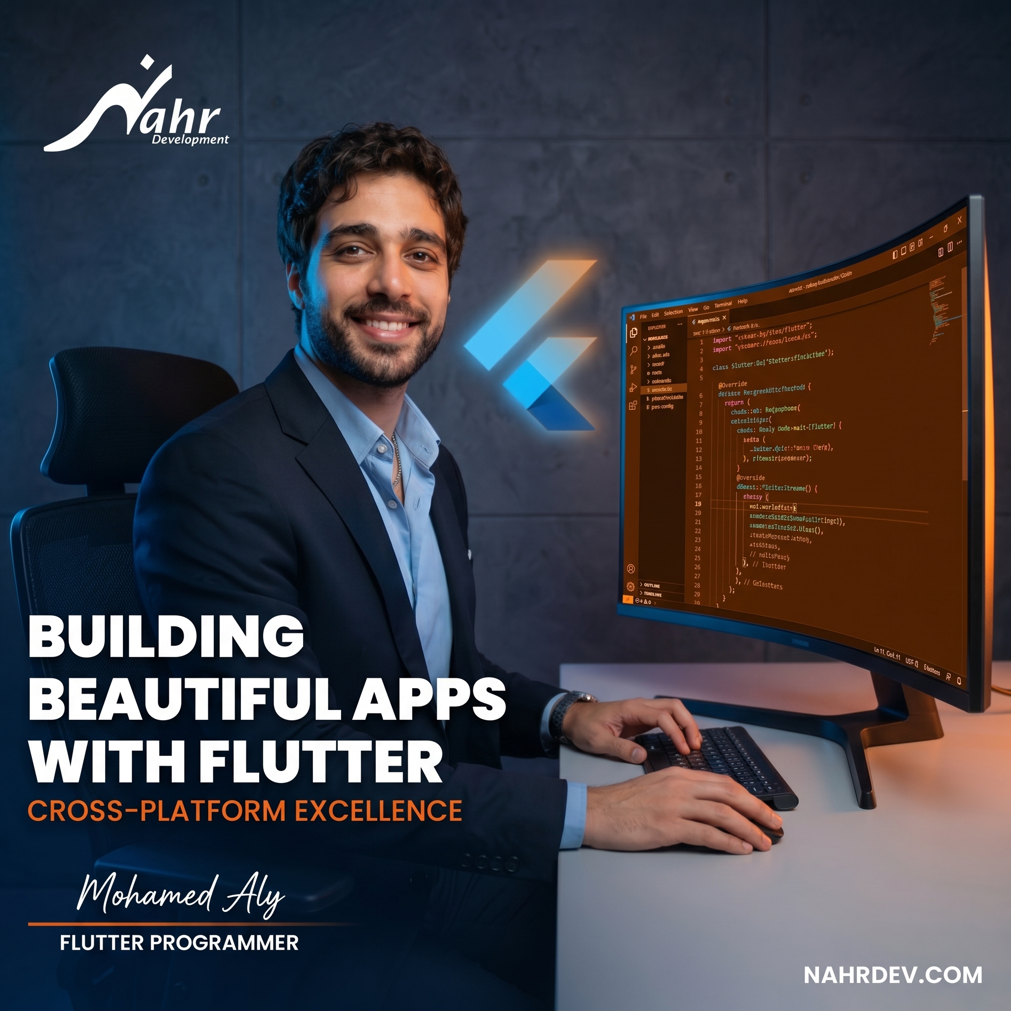 Engineer Mohamed Aly - Mobile App Development using Flutter technology at Nahr Development