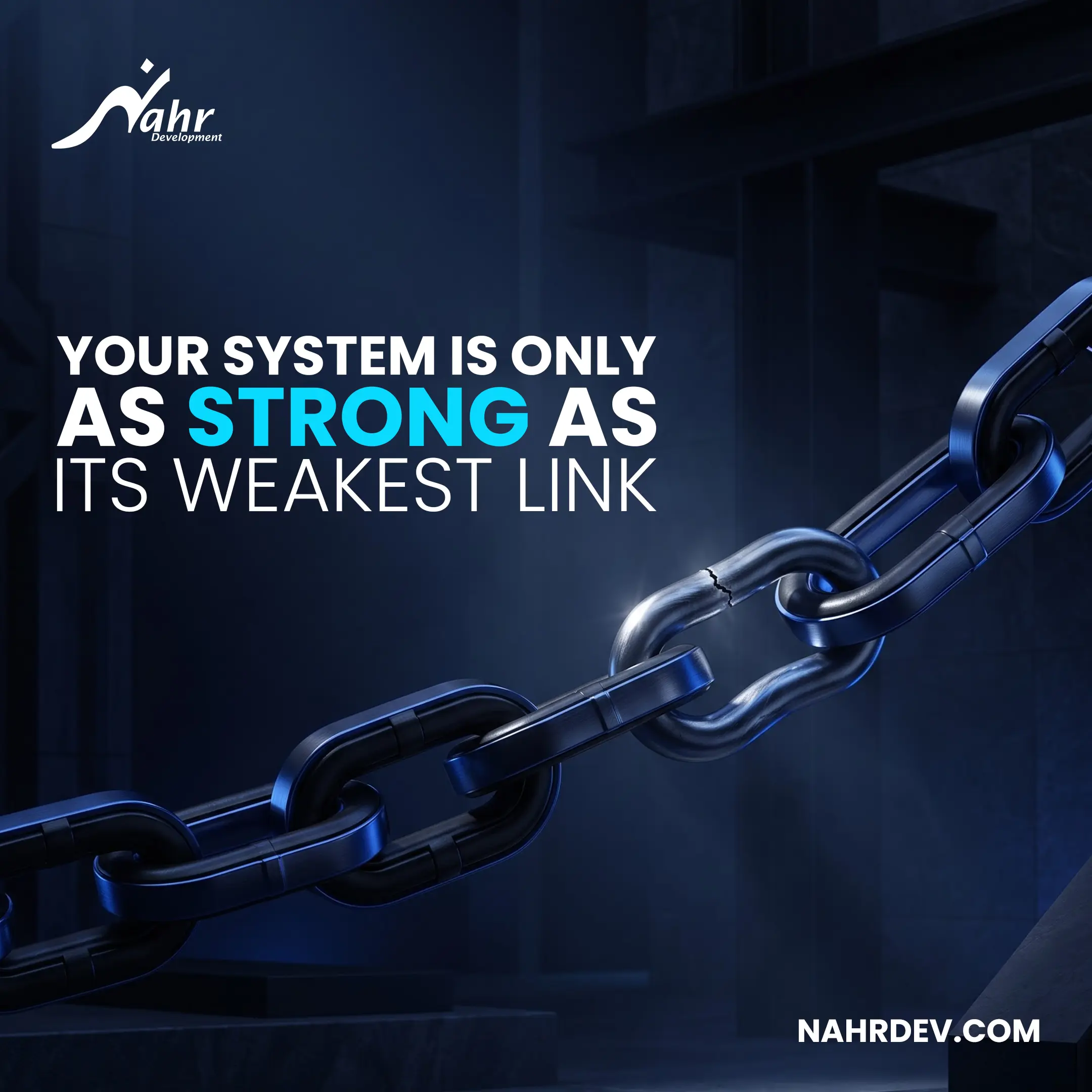 System weaknesses and the weakest link in software systems - Nahr for Software Development